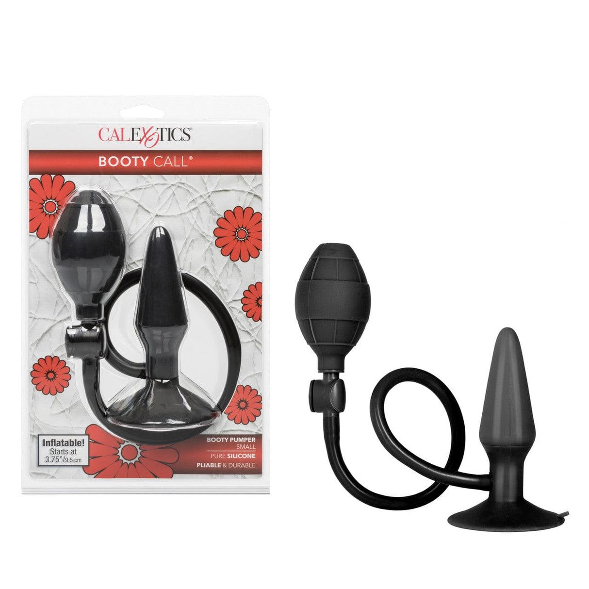 California Exotics - Booty Call Booty Expandable Pumper Black 716770083616 Expandable Anal Plug (Non Vibration)