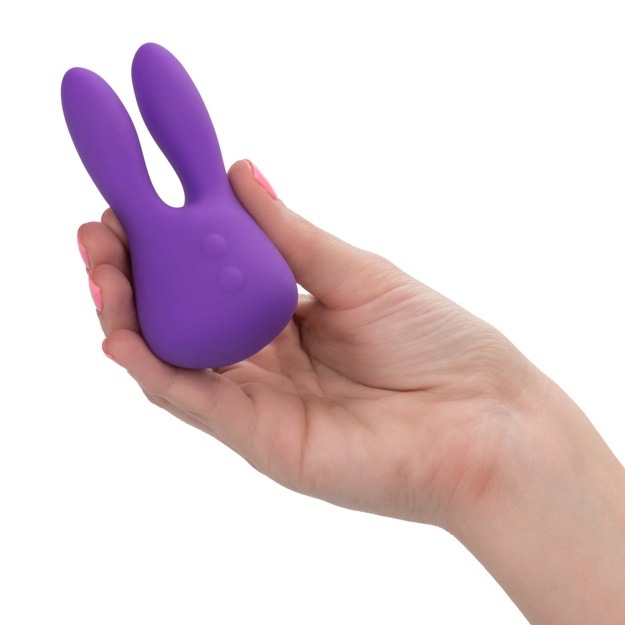 California Exotics - Mini Marvels Silicone Marvelous Bunny Clit Massager (Purple) CE1506 CherryAffairs