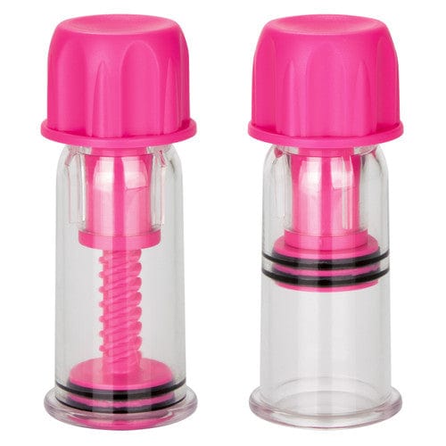 California Exotics - Nipple Play Vacuum Twist Suckers Nipple Pumps (Non Vibration)