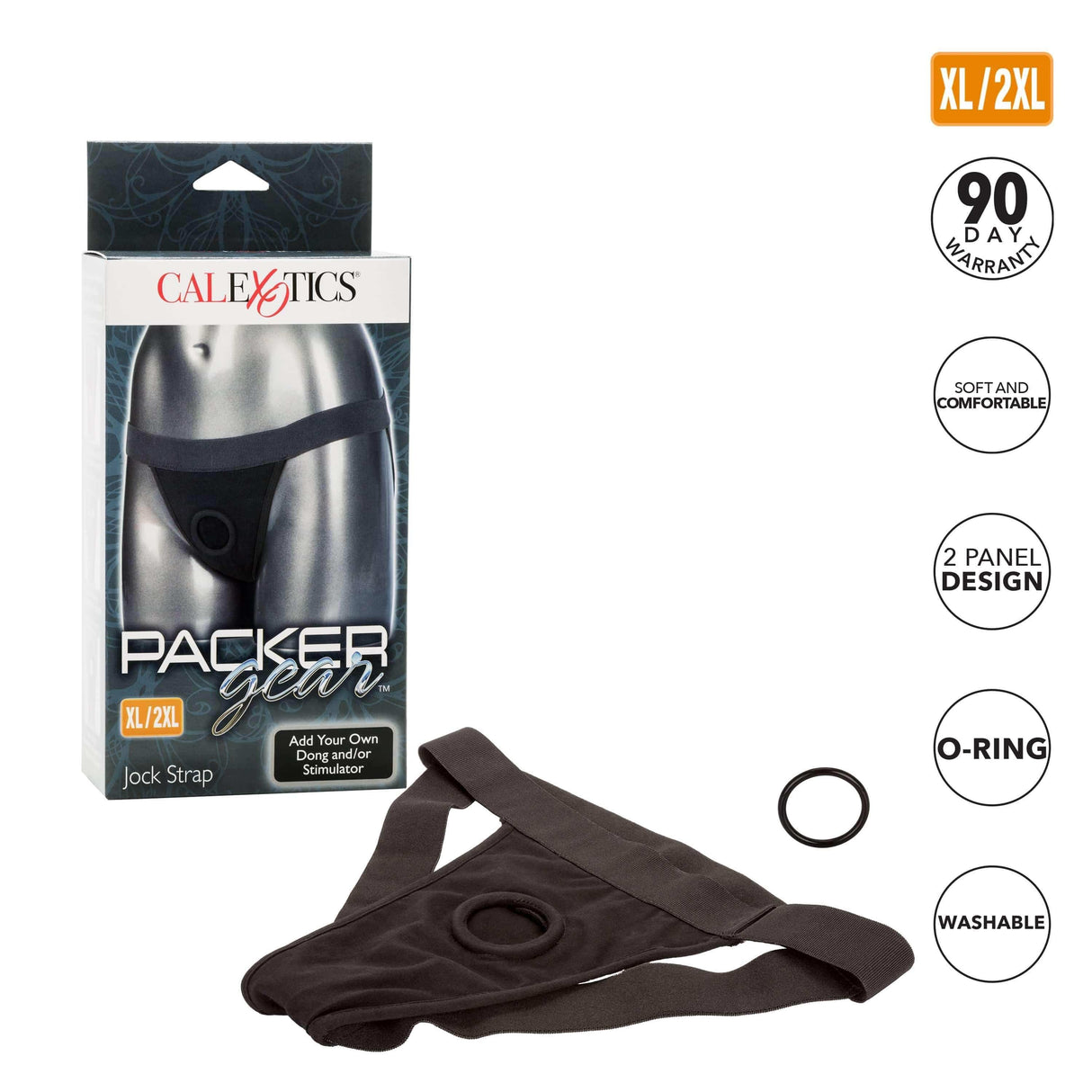California Exotics - Packer Gear Jock Strap On Harness Strap On w/o Dildo