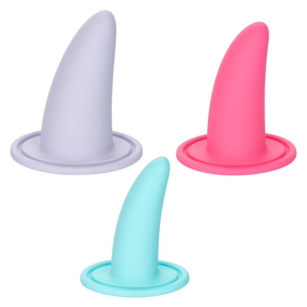 California Exotics - Sheology Advanced 3 Piece Wearable Vaginal Dilator Set (Multi Colour) CE1867 CherryAffairs