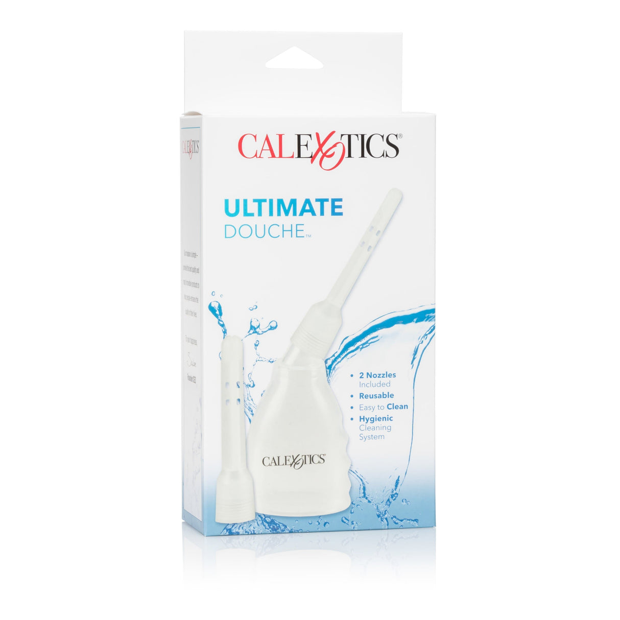California Exotics - Ultimate Anal Douche (White) Anal Douche (Non Vibration)