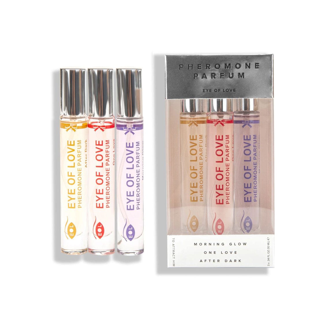 Eye of Love - Pheromone Parfum Perfume Set Travel Size For Her 3x10ml Pheromones