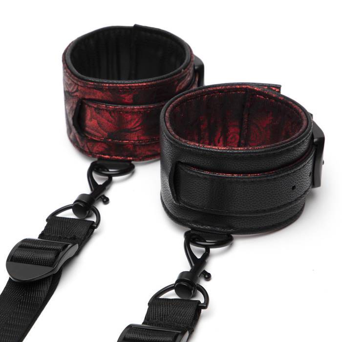 Fifty Shades of Grey - Sweet Anticipation Under Mattress Restraint Set BDSM (Red) FSG1179 CherryAffairs