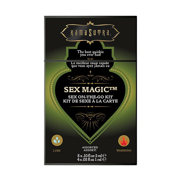 Kama Sutra - Sex Magic Sex On the Go Assorted Travel Lubricant and Arousal Gel Sachet Kit Lube (Water Based)