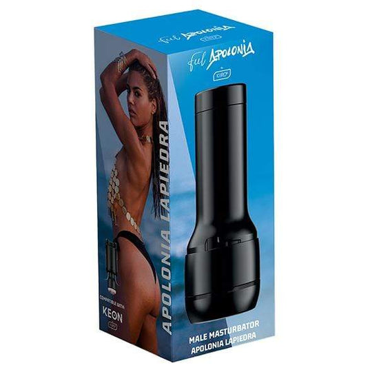 Kiiroo - FeelStars Collection Apolonia Lapiedra Masturbator Stroker (Màu Đen)