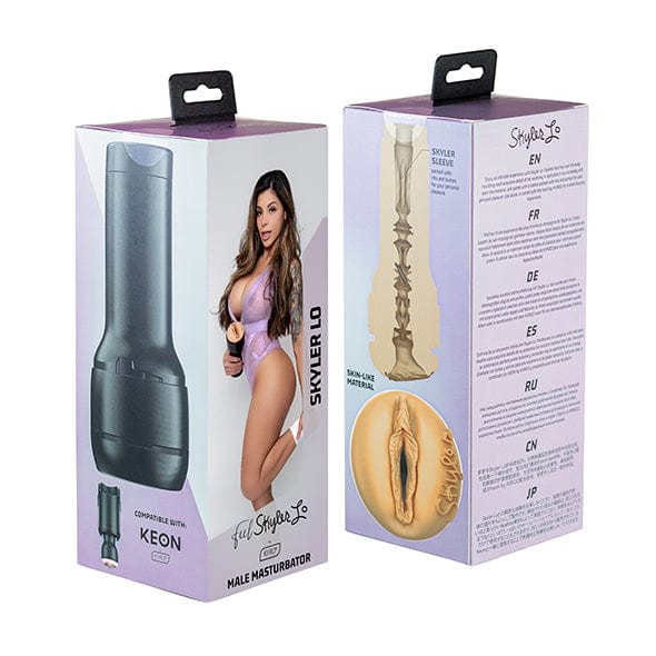 Kiiroo - Feel Skyler Lo Kiiroo Stars Collection Strokers Male Masturbator (Beige) Masturbator Vagina (Non Vibration)