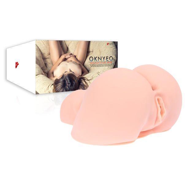 Kokos - Oknyeo with Vibration Meiki (Beige) Masturbator Vagina (Vibration) Non Rechargeable