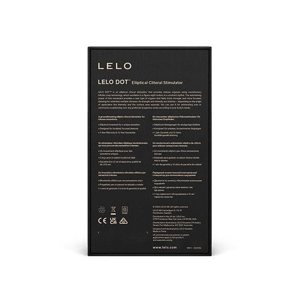 LELO - Dot External Clitoral Pinpoint Vibrator Clit Massager (Vibration) Rechargeable