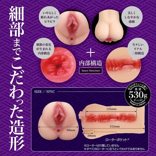 Magic Eyes - Nou Toro Gucho Nure Meiki Melty Onahole (Beige) Masturbator Vagina (Non Vibration)