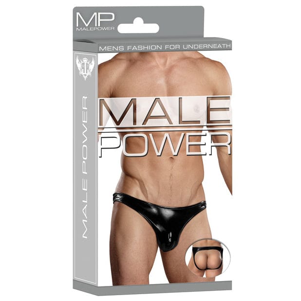 Male Power - Liquid Onyx Moonshine Underwear S/M (Black) Gay Pride Underwear