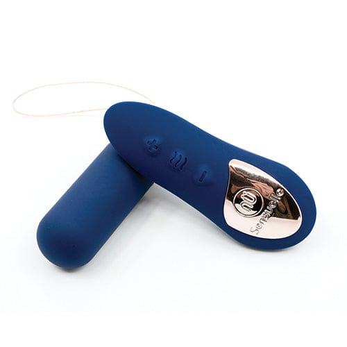 NU - Sensuelle Remote Control Wireless Plus Bullet Vibrator (Navy Blue) Bullet (Vibration) Rechargeable