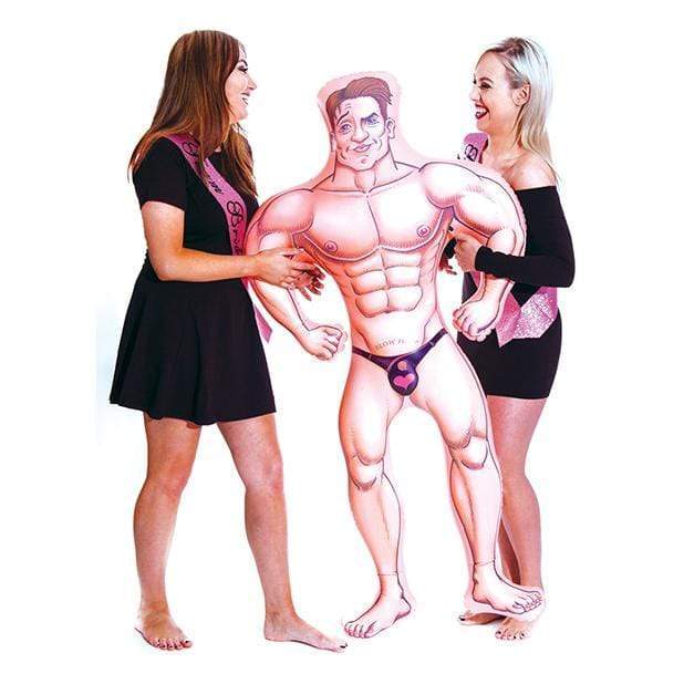 OMG International - Harry the Hunk 5 ft Inflatable Man (Beige) Party Novelties