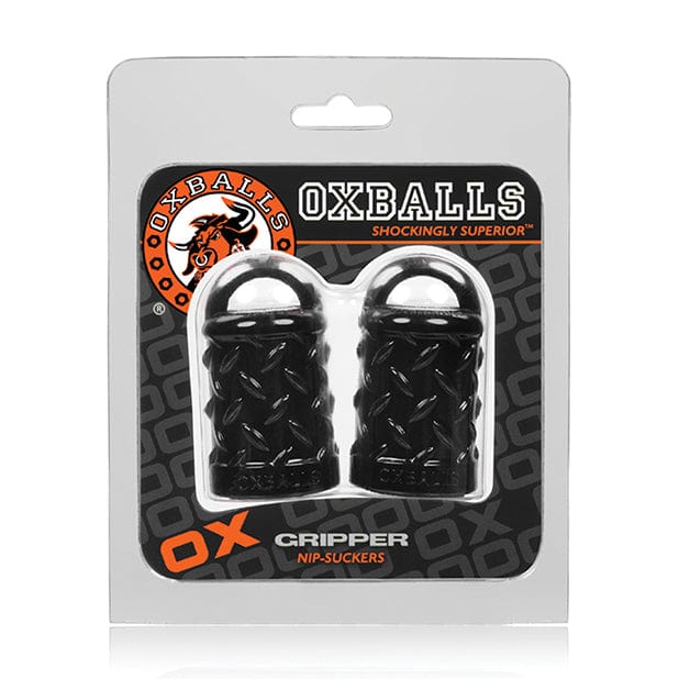 Oxballs - Gripper Nipple Suckers (Black) Nipple Pumps (Non Vibration)