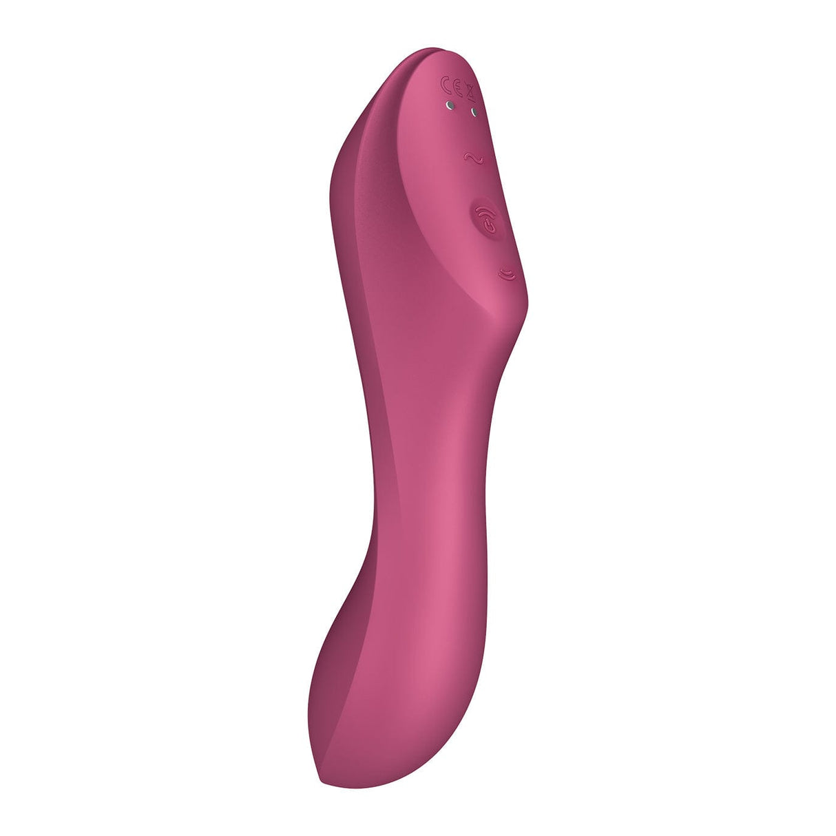 Satisfyer - Curvy Trinity 3 Insertable G-Spot Clitoral Air Stimulator Vibrator (Pink) G Spot Dildo (Vibration) Rechargeable