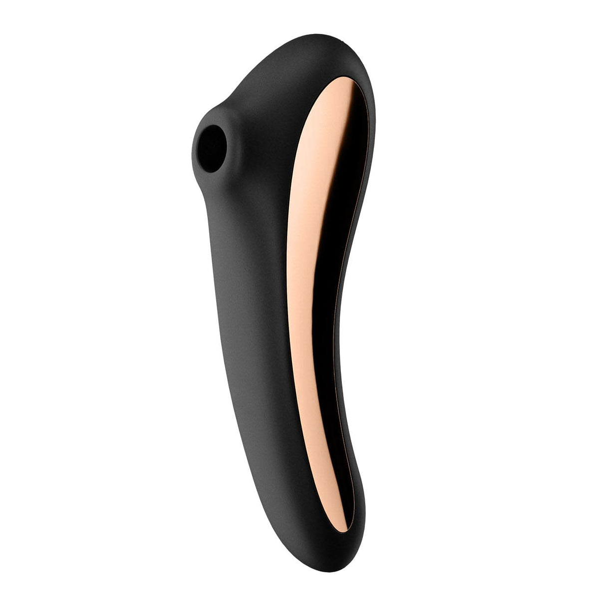 Satisfyer - Dual Kiss Insertable Air Pulse Vibrator Clitoral Air Stimulator (Black) Clit Massager (Vibration) Rechargeable