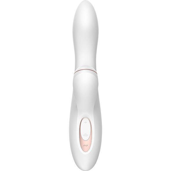 Satisfyer - Pro+ G Spot Rabbit Vibrator (White) Rabbit Dildo (Vibration) Non Rechargeable