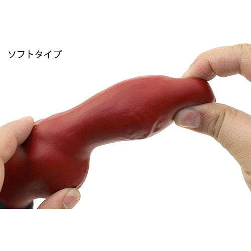 Tomax - Garm Regular Silicone Dildo (Wine Red) Non Realistic Dildo w/o suction cup (Non Vibration)