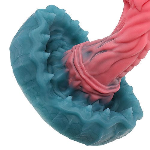 Tomax - Mimic Dragon Predator Regular Silicone Dildo (Pink) Non Realistic Dildo w/o suction cup (Non Vibration)