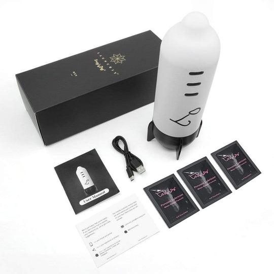 Tracy's Dog - Cốc Thủ Dâm Tự Động Launch It (Trắng)
