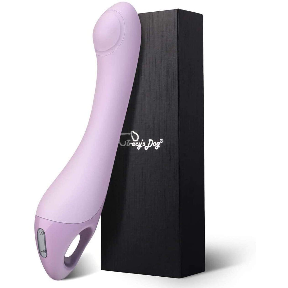 Tracy's Dog - Rechargeable G Spot Vibrator Pulsator (Purple) G Spot Dildo (Vibration) Rechargeable