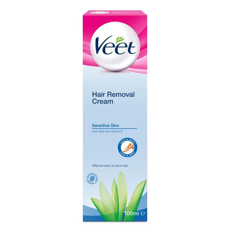 Veet - Hair Removal Cream for Sensitive Skin - CherryAffairs.sg
