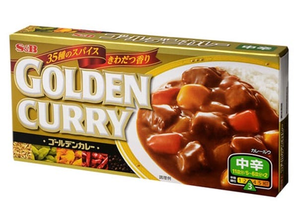 S&B - Golden Curry Japanese Curry Sauce Mix 198g x 10 CherryAffairs