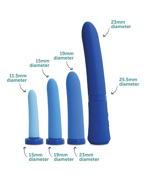 plusOne - Progressive Rechargeable Vaginal Dilator Set