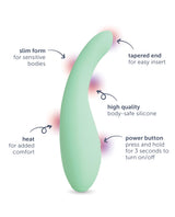 plusOne - Petite Heated Vibrating Pelvic Floor Therapy Wand