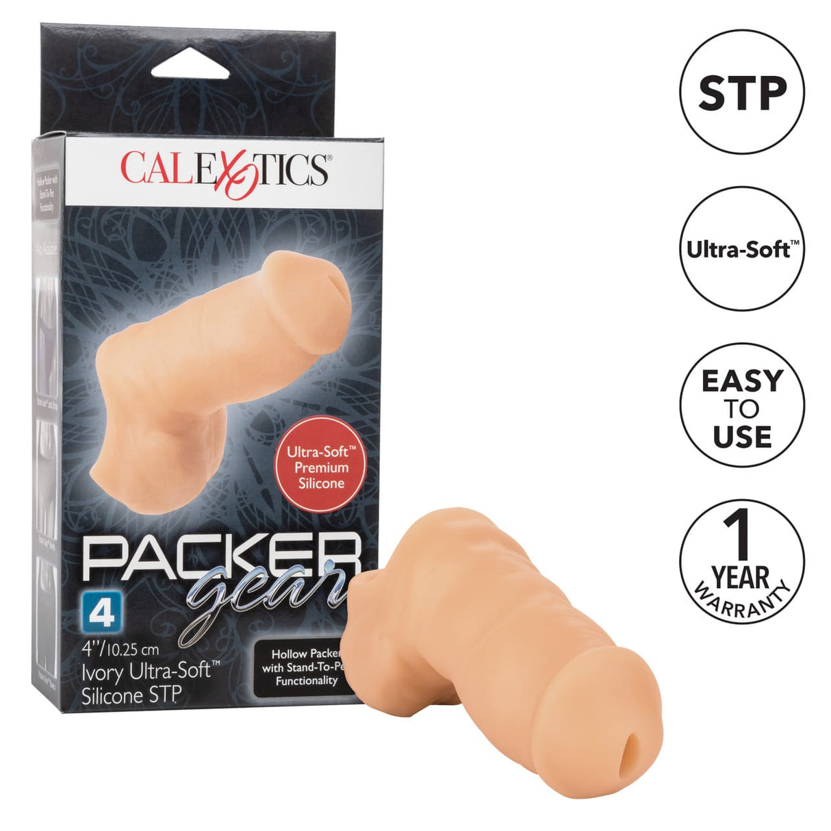 CalExotics - Packer Gear 4-Inch Ultra-Soft Silicone STP Packer