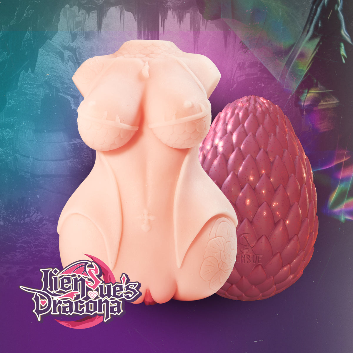 Seiraku Toys - LienSue's Dracona Fantasy 3D Onahip Masturbator