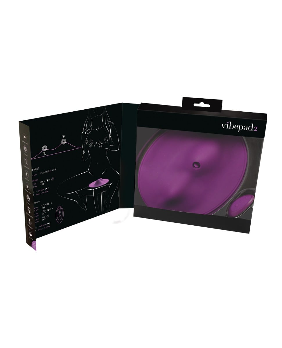 Orion - Vibepad 2 Warming & Licking Clitoral Stimulator (Purple) - Purple