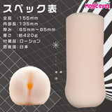 Magic Eyes – Âm đạo giả thủ công dạng ống có gai Tsutsumi (màu be)