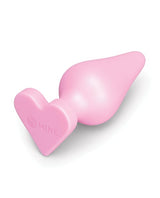 B-Vibe - B-Mine Butties Heart-Base Silicone Anal Plug (Pink) - Pink