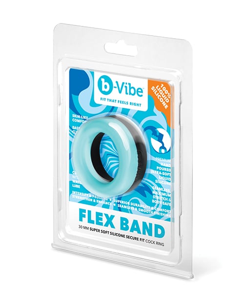 B-Vibe - Vòng đeo dương vật silicone Flex Band 30 mm
