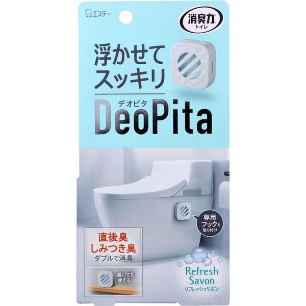 ST - Shoshuriki DeoPita Refresh Xà phòng khử mùi bồn cầu dạng khởi đầu (Trắng)