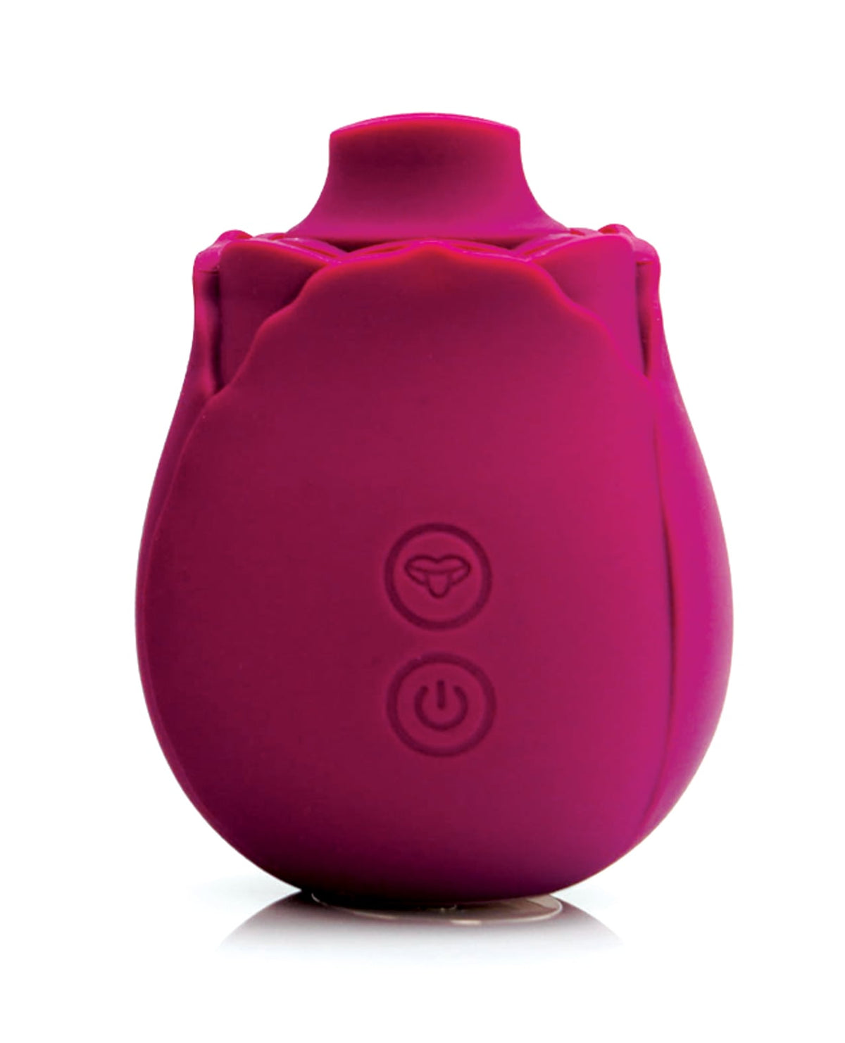 Skins - Rose Buddies Rose Flutterz Clitoral Vibrator (Red) - Red