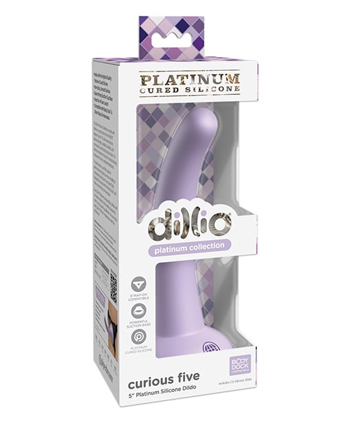 Pipedream - Dương vật giả silicone bạch kim Dillio