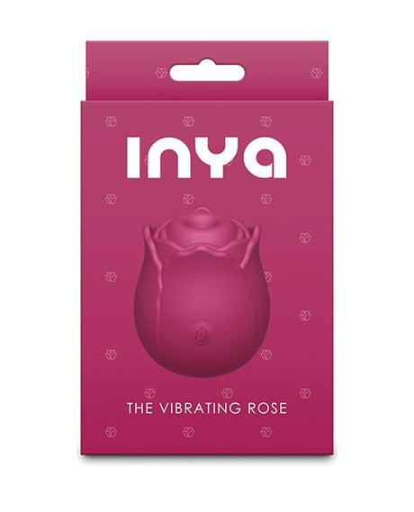 NS Novelties - INYA Rose Rechargeable Clitoral Vibrator (Red) - Red