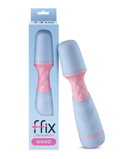 Femme Funn - Máy mát-xa dạng đũa mini Ffix (Xanh dương)