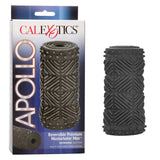 CalExotics - Apollo Reversible Textured Masturbator (Grey) - Grey