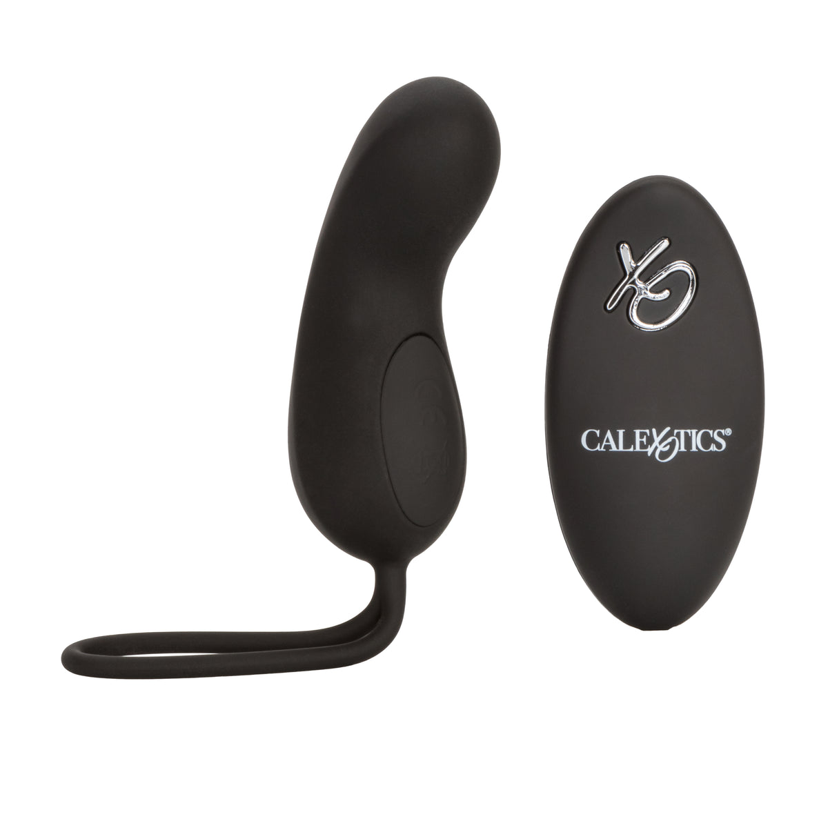 CalExotics - Remote-Control Rechargeable G-Spot Vibrator (Black) - Black