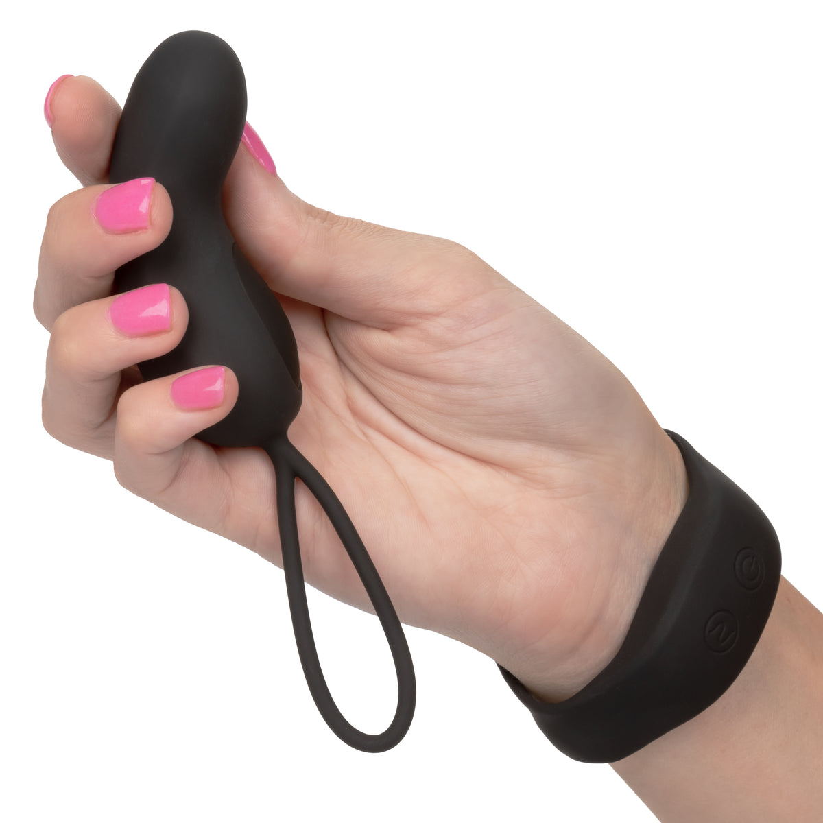 CalExotics - Remote-Control Rechargeable Couples Vibrator Set (Black) - Black