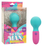 CalExotics - Máy rung mini dạng đũa sạc lại Naughty Bits To The Max (màu xanh dương)