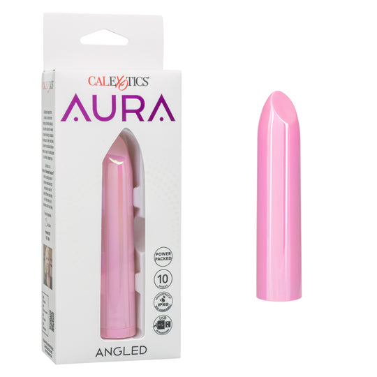 CalExotics - Máy rung dạng đạn Aura Angled (Hồng)