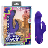 CalExotics - Summer Lovin’ Haight Ashbury Clitoral Vibrator (Purple) - Purple