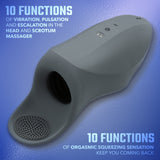 CalExotics - Milk Master Automatic Squeeze Masturbator (Grey) - Grey