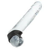 CalExotics - Alpha 3-Ring Stamina Cock Ring Set (Black) - Black