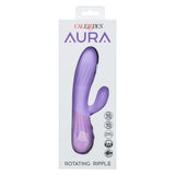 CalExotics - Aura Rotating G-Spot & Clitoral Vibrator (Purple) - Purple