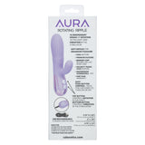 CalExotics - Aura Rotating G-Spot & Clitoral Vibrator (Purple) - Purple